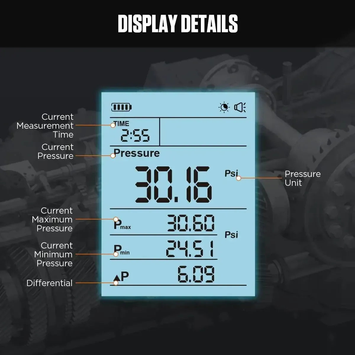 Autool PT650 | Tester ciśnienia oleju w skrzyni biegów