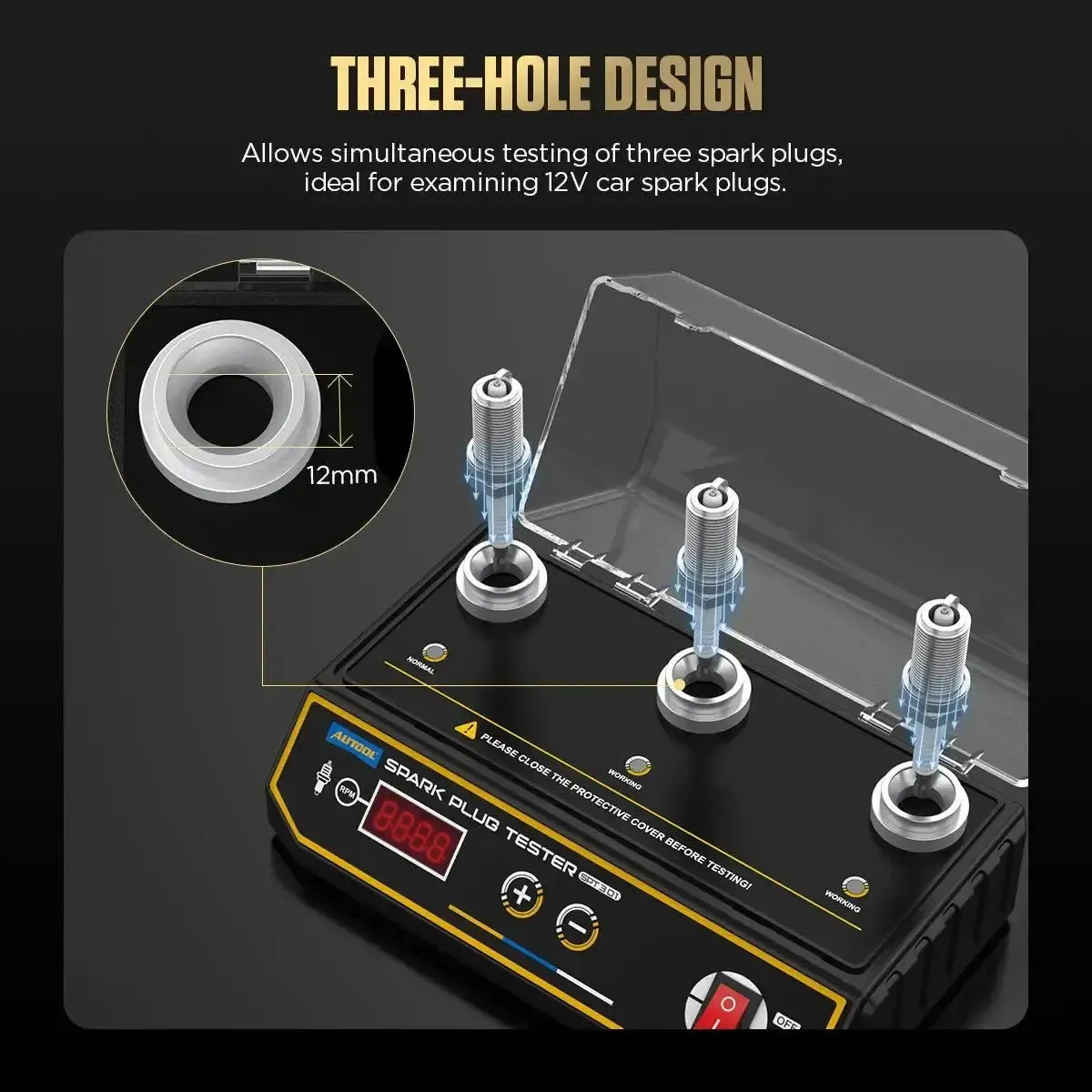 Autool SPT301 | Tester świec zapłonowych