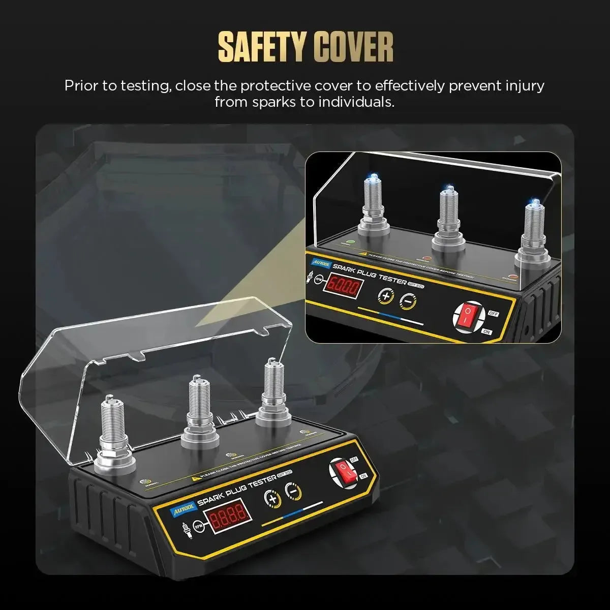 Autool SPT301 | Tester świec zapłonowych