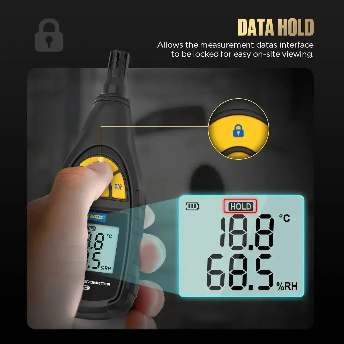 Autool TM101 | Termo-higrometr