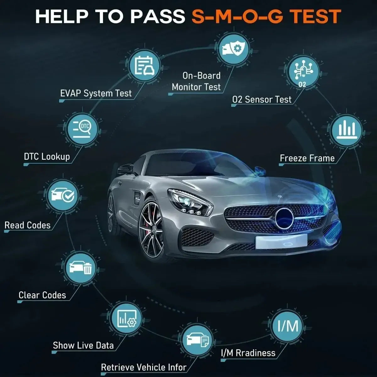 Foxwell I50 Pro | Tester diagnostyczny | Samochód