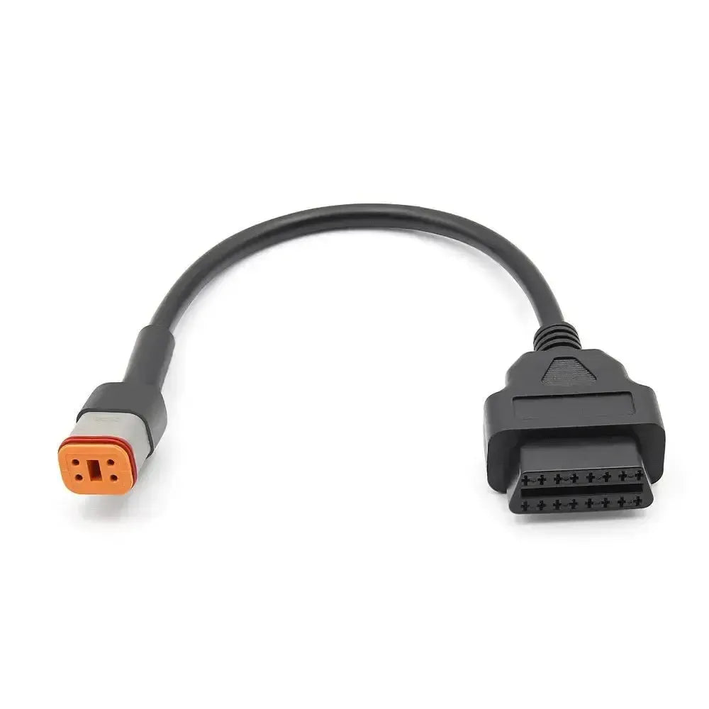 Harley-Davidson 4-pins OBD – 16-pins OBD2 Kabel adapter | Motocykl