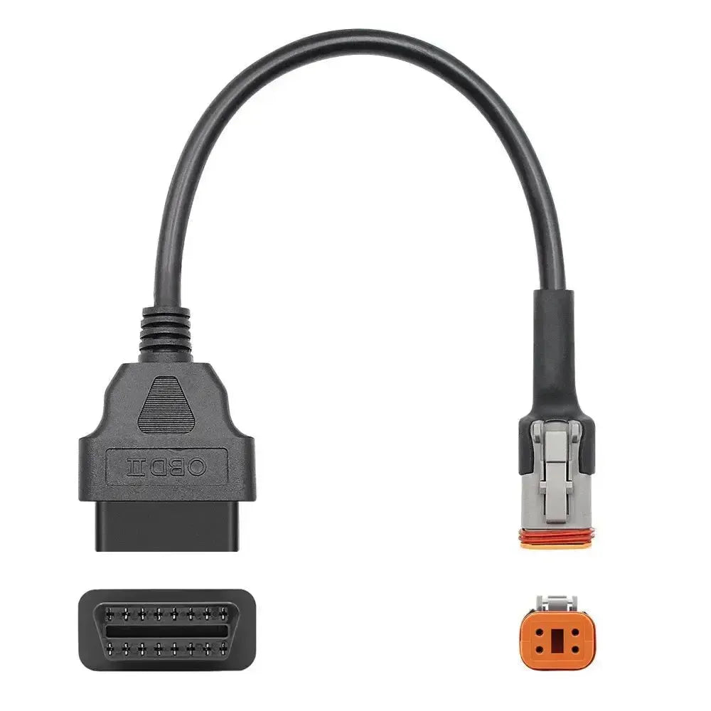 Harley-Davidson 4-pins OBD – 16-pins OBD2 Kabel adapter | Motocykl