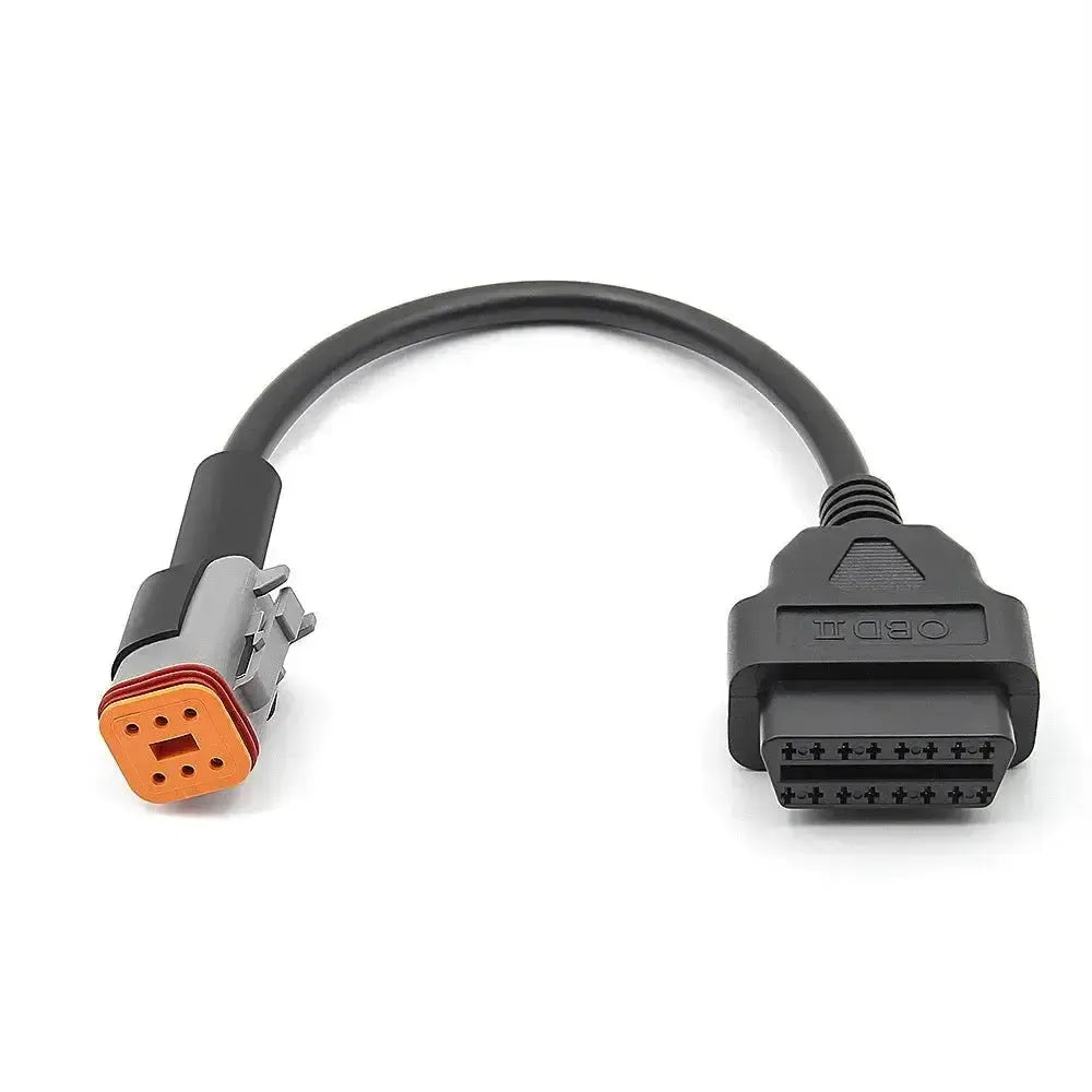 Harley-Davidson 6-pins OBD – 16-pins OBD2 Kabel adapter | Motocykl