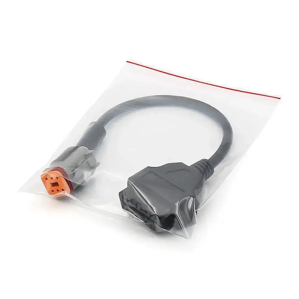 Harley-Davidson 6-pins OBD – 16-pins OBD2 Kabel adapter | Motocykl
