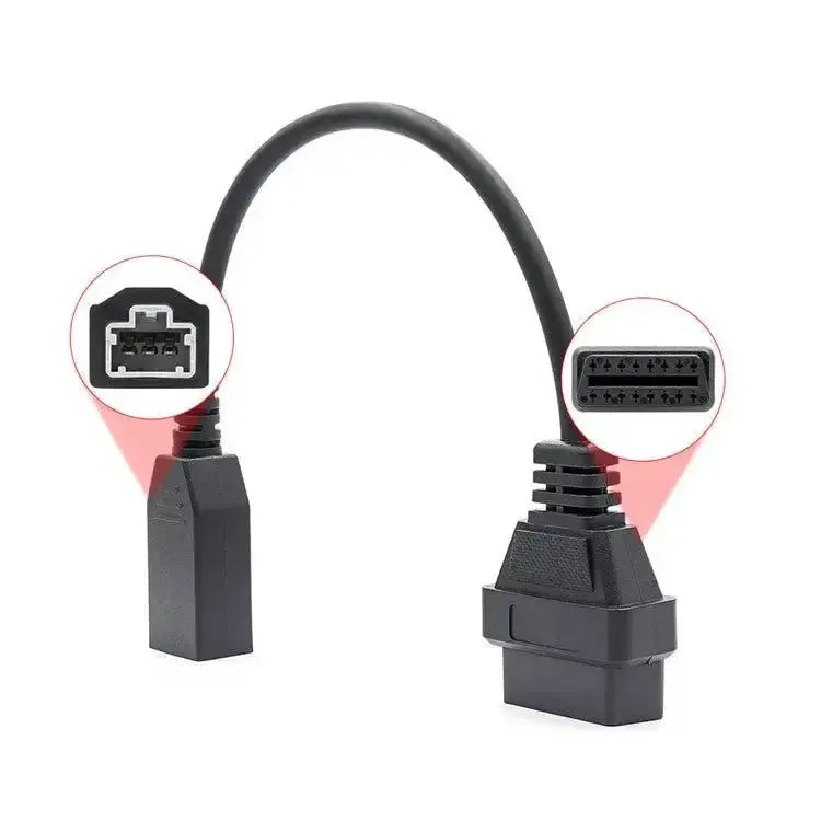 Honda 3-pins OBD1 – 16-pins OBD2 Kabel adapter | Personenauto