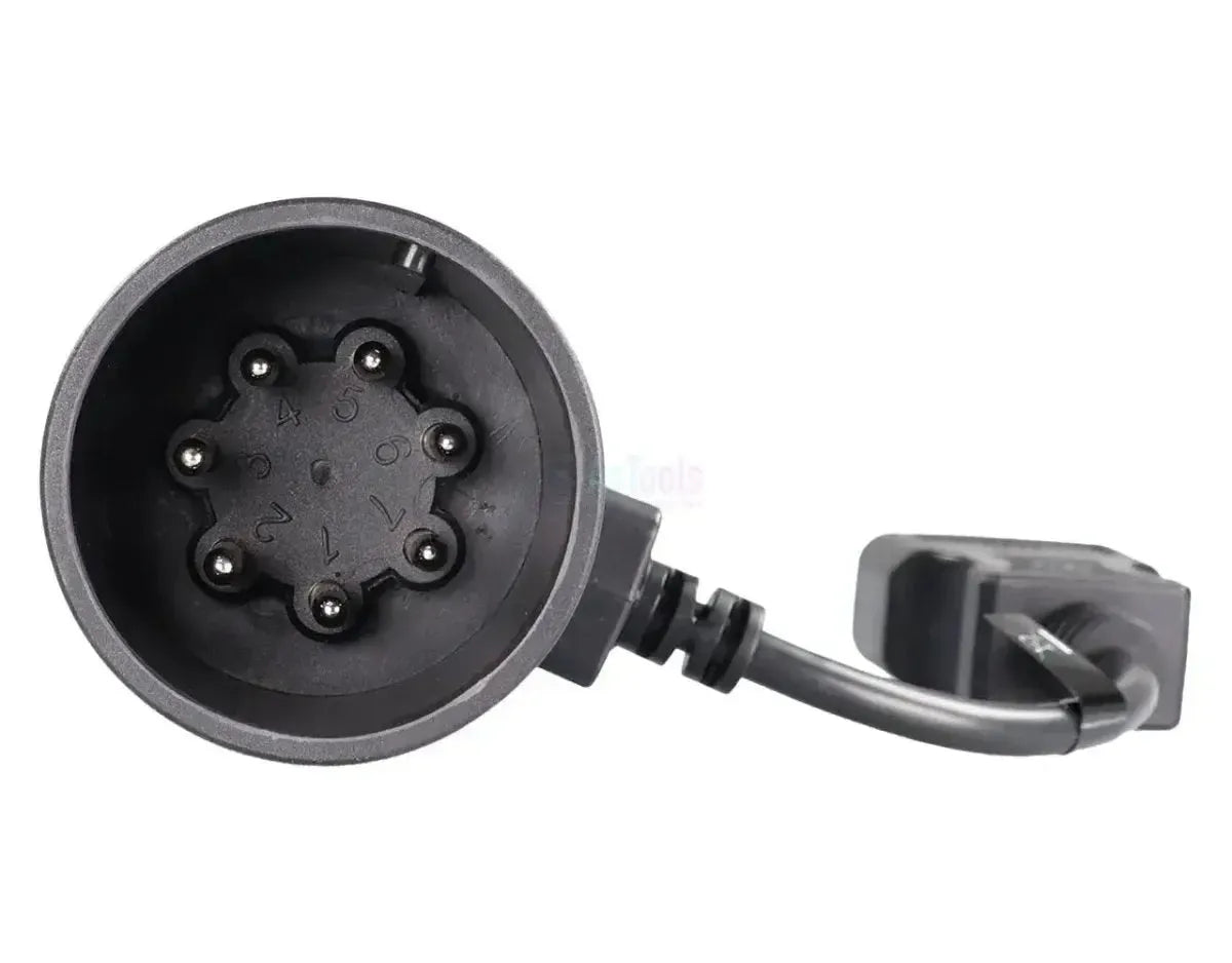 Jaltest (JDC110A) | Adapter 7+7-pinowy CAN ISO 7638 - 16-pinowy OBD2 | Przyczepa