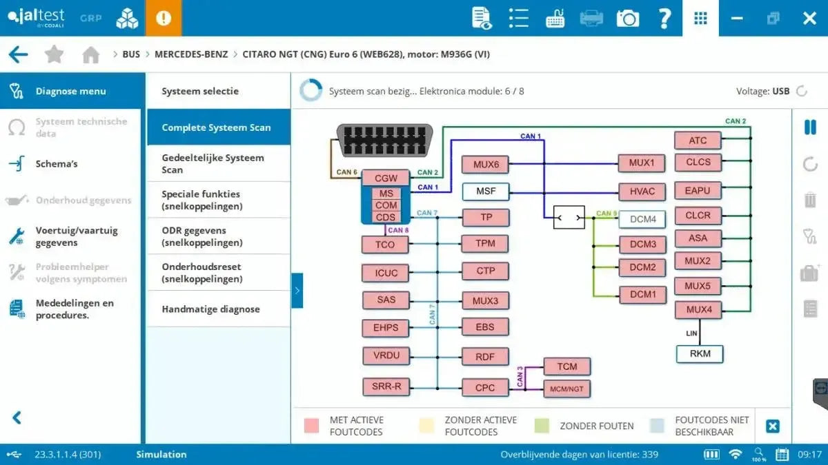 Jaltest Autobus Tester diagnostyczny