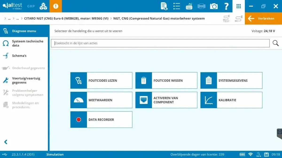 Jaltest Autobus Tester diagnostyczny
