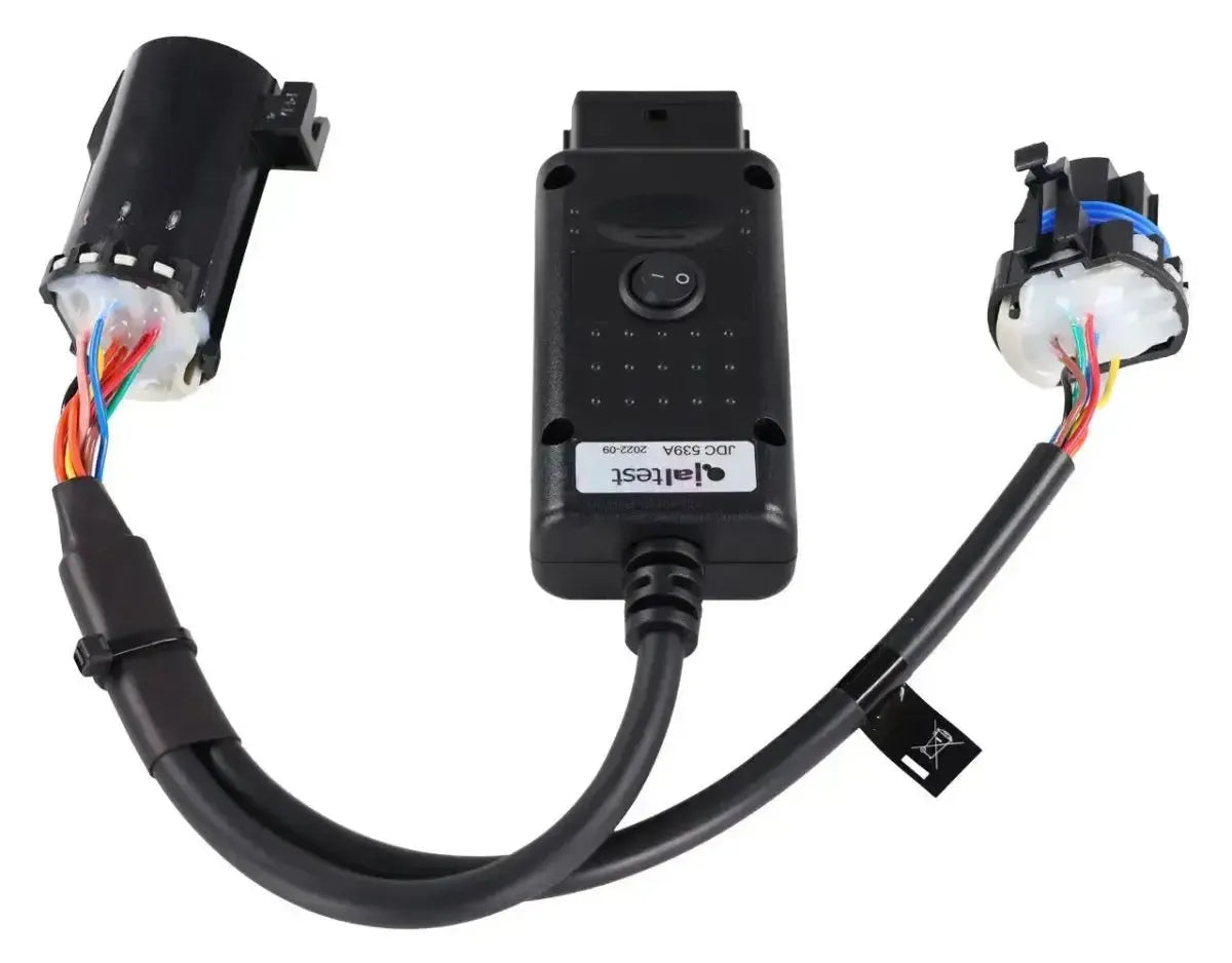 Jaltest (JDC539A) | Bobcat 6+6-pinowy OBD - 16-pinowy OBD2 Kabel adapter | Silnik spalinowy