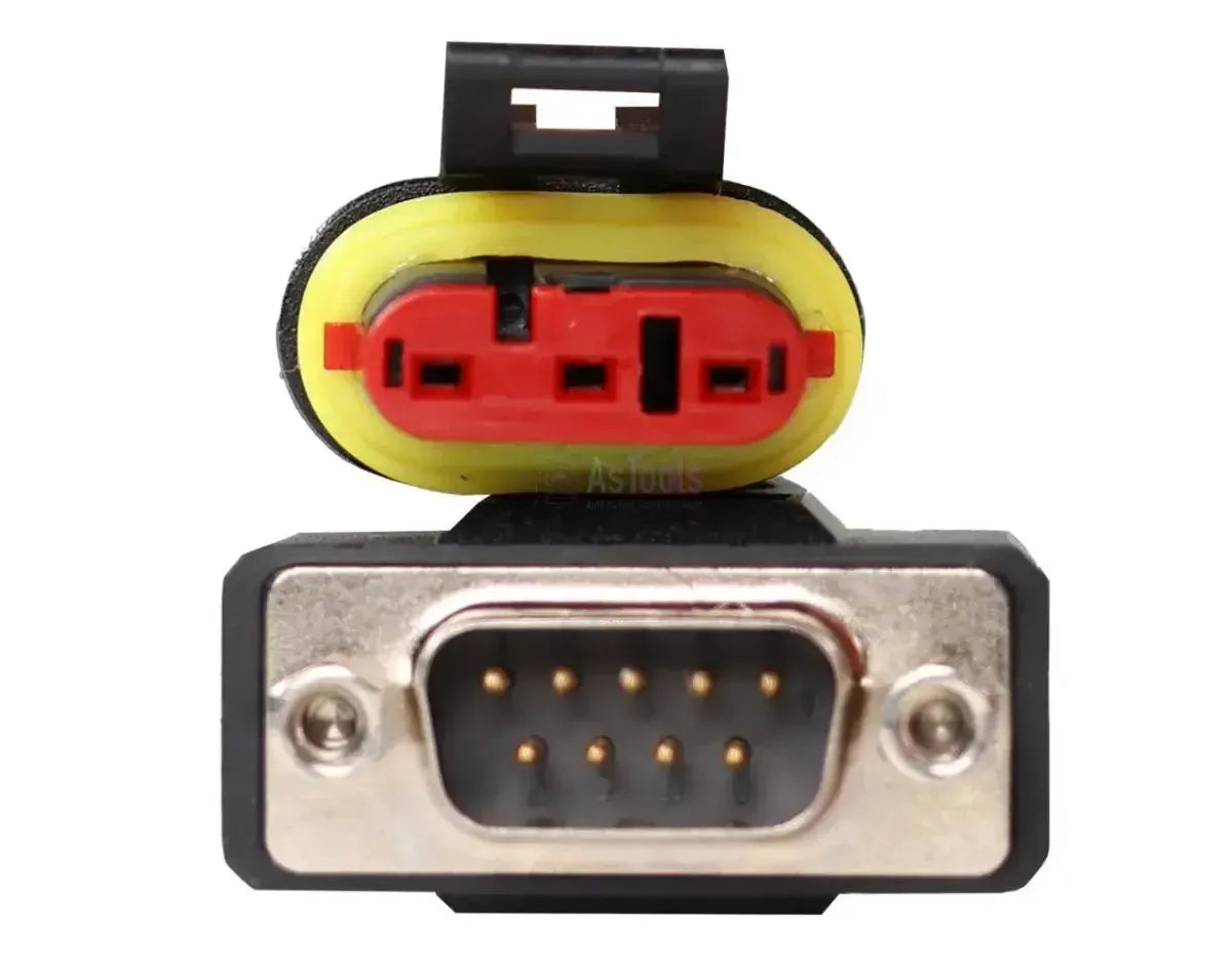 Jaltest (JDC515A) | Carraro 3+9-pinowy OBD - 16-pinowy OBD2 Kabel adapter | Pojazd rolniczy