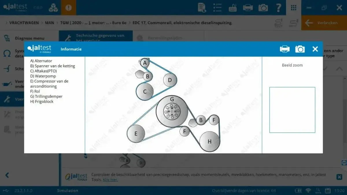 Jaltest CV (Commercial Vehicles) | Tester diagnostyczny