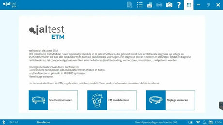 Jaltest ETM kabel interfejsu V9