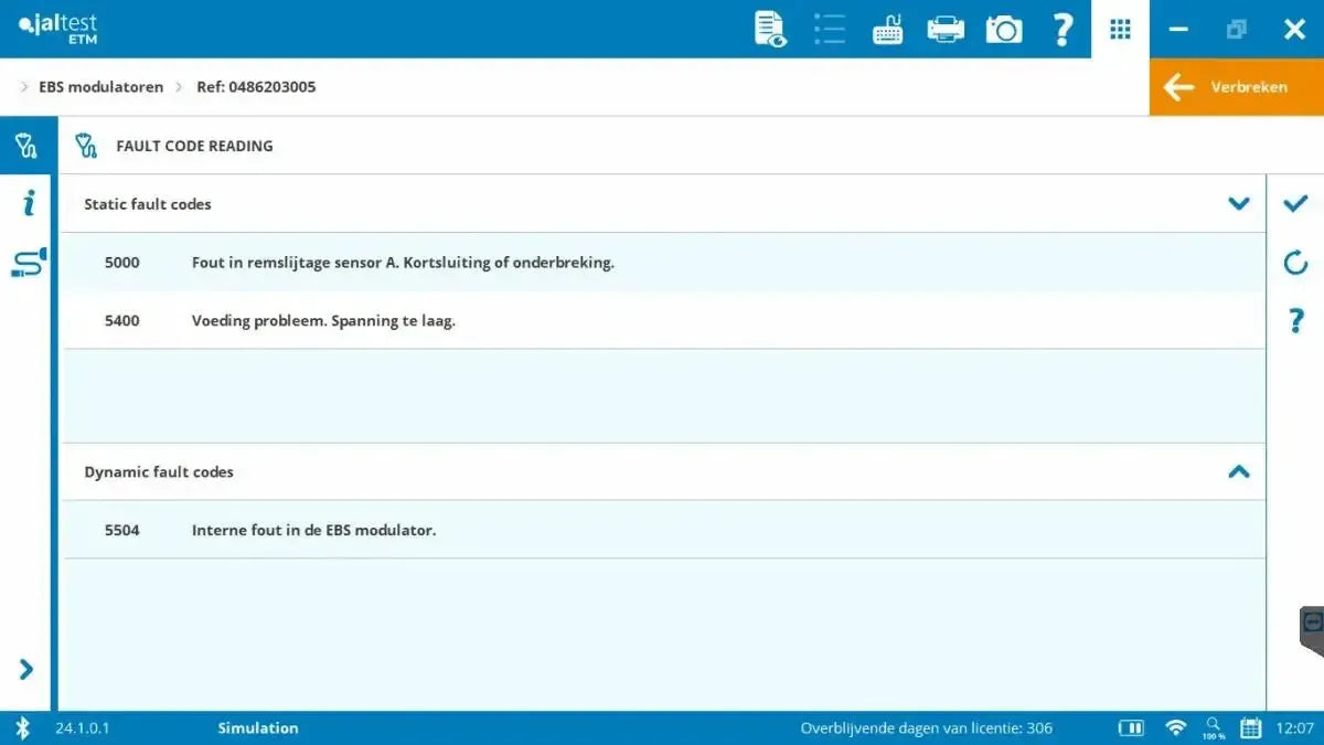 Jaltest (70001007) | Kabel interfejsu ETM V9 | Akcesoria