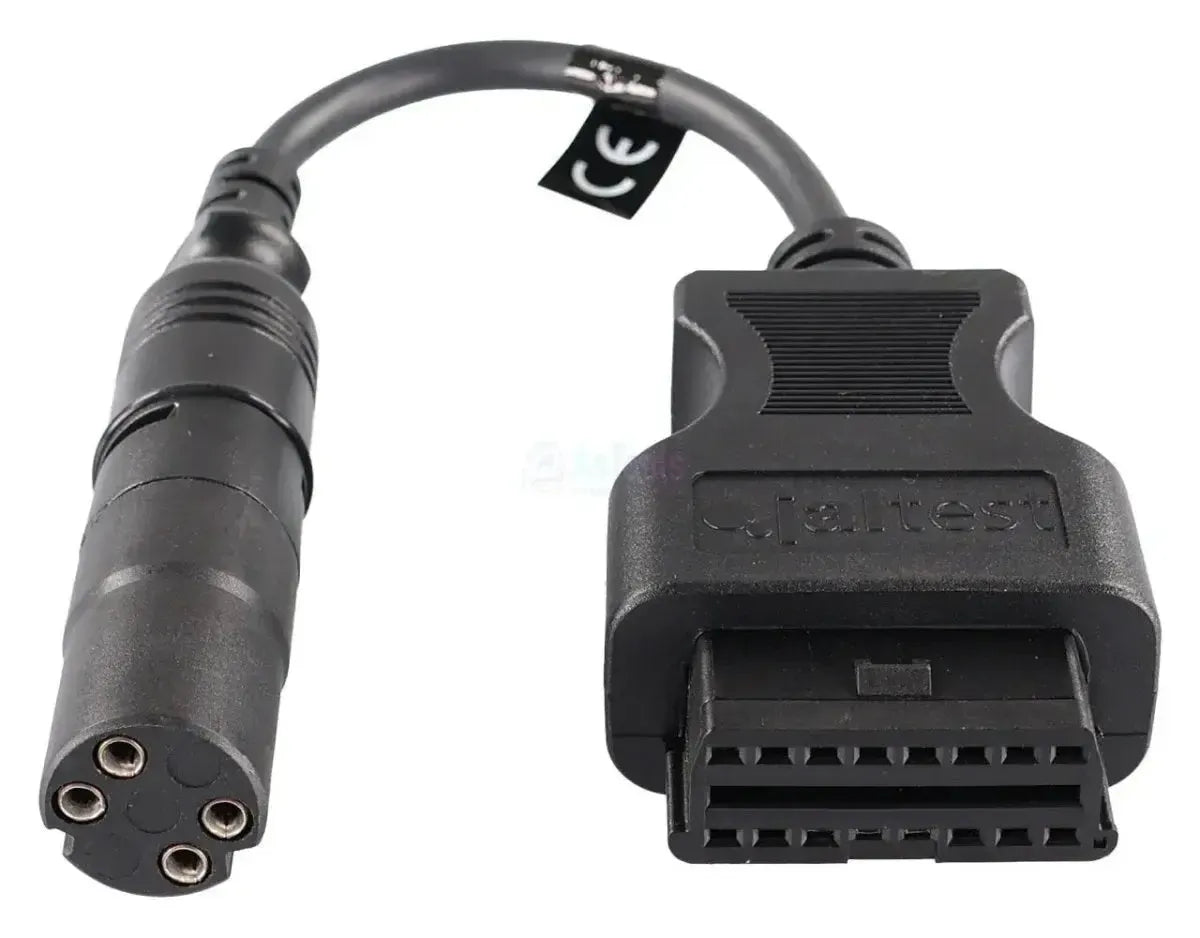 Jaltest (JDC108A) | Haldex EB+/TRS, TPMS 4-pinowy OBD - 16-pinowy OBD2 Kabel adapter | Przyczepa