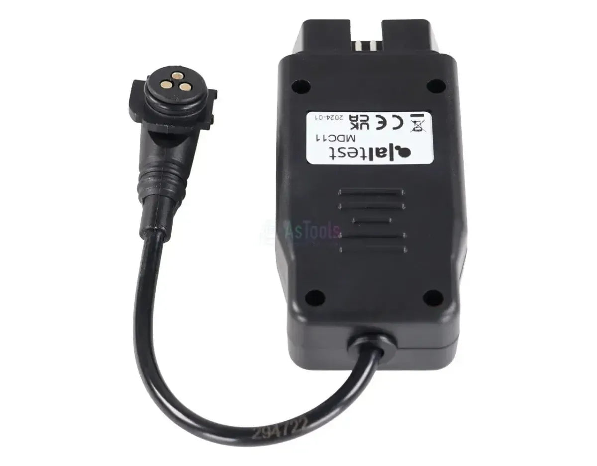 Jaltest (MDC11) | Knorr-Bremse 3-pinowy BWS – 16-pinowy OBD2 Kabel adapter | Pojazd użytkowy