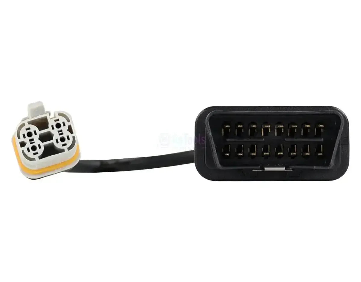 Jaltest (MDC03) | Knorr-Bremse 4-pinowy EBS - 16-pinowy OBD2 Kabel adapter | Pojazd użytkowy