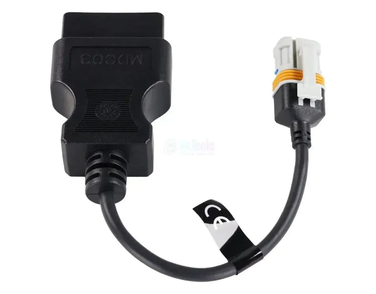 Jaltest (MDC03) | Knorr-Bremse 4-pinowy EBS - 16-pinowy OBD2 Kabel adapter | Pojazd użytkowy