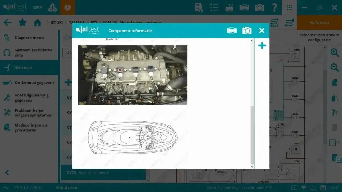 Jaltest Marine (Full) Tester diagnostyczny