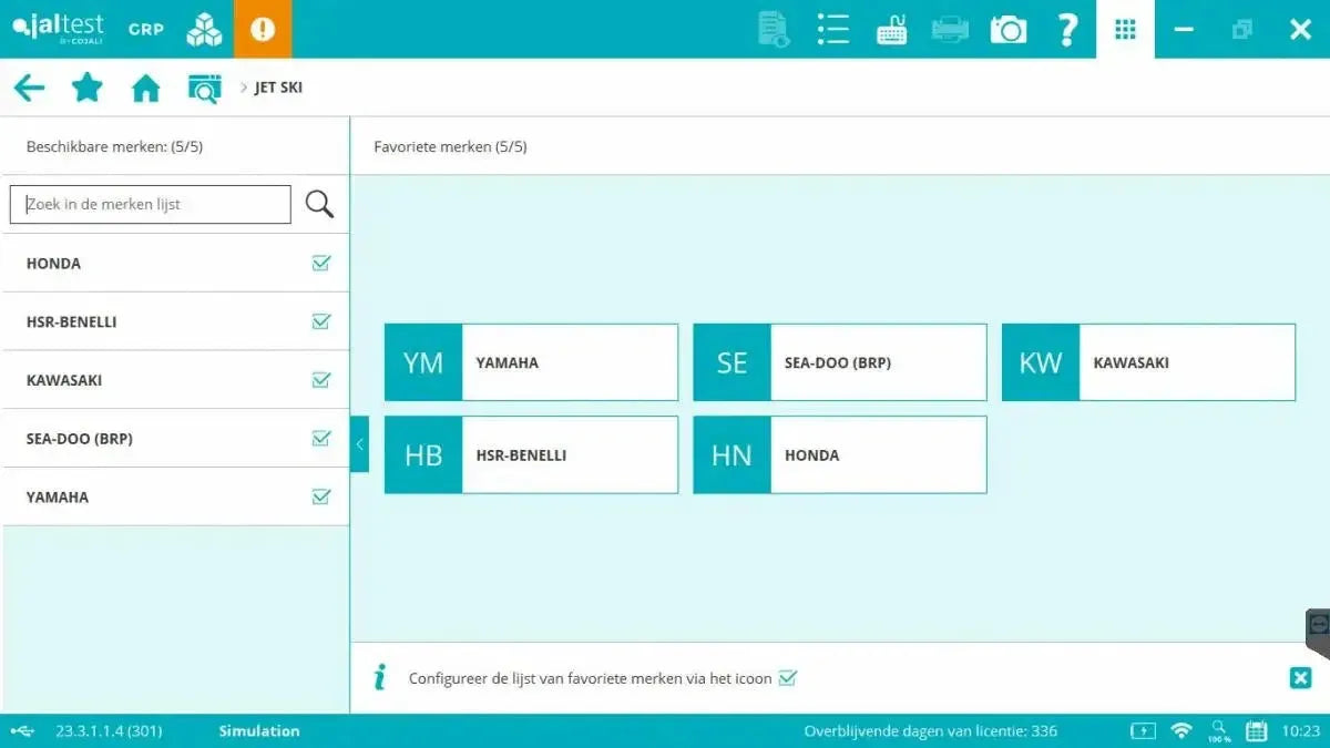 Jaltest Marine (Jetski) Tester diagnostyczny