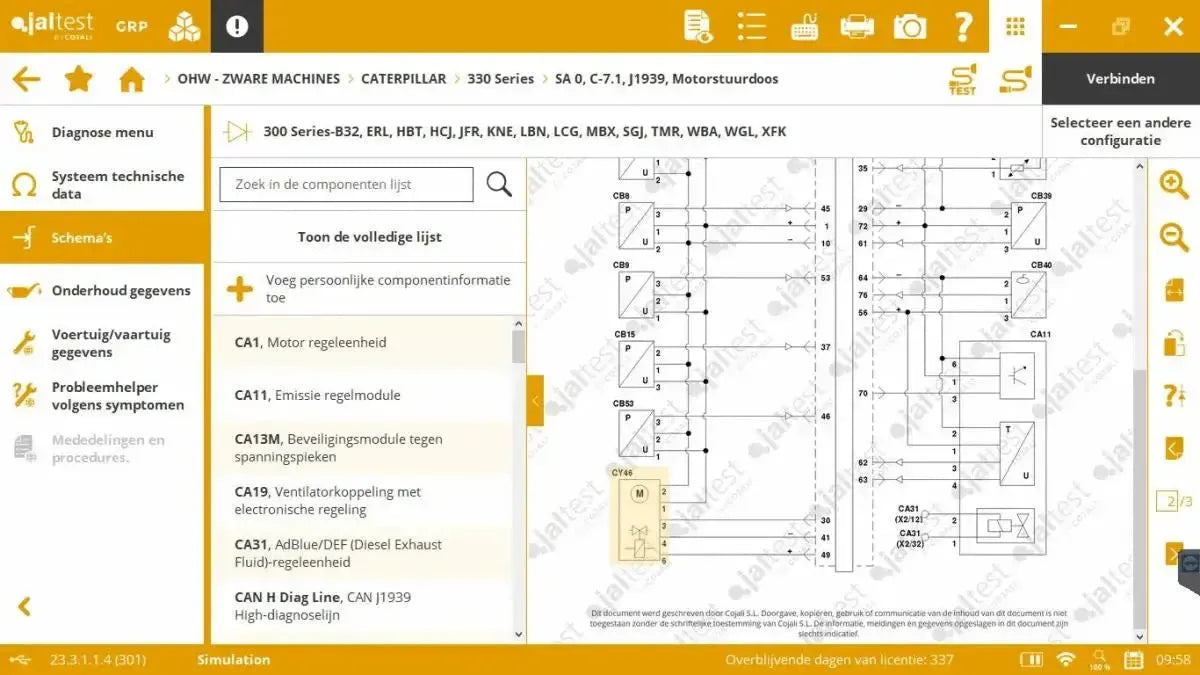 Jaltest OHW (Off-Highway) Tester diagnostyczny