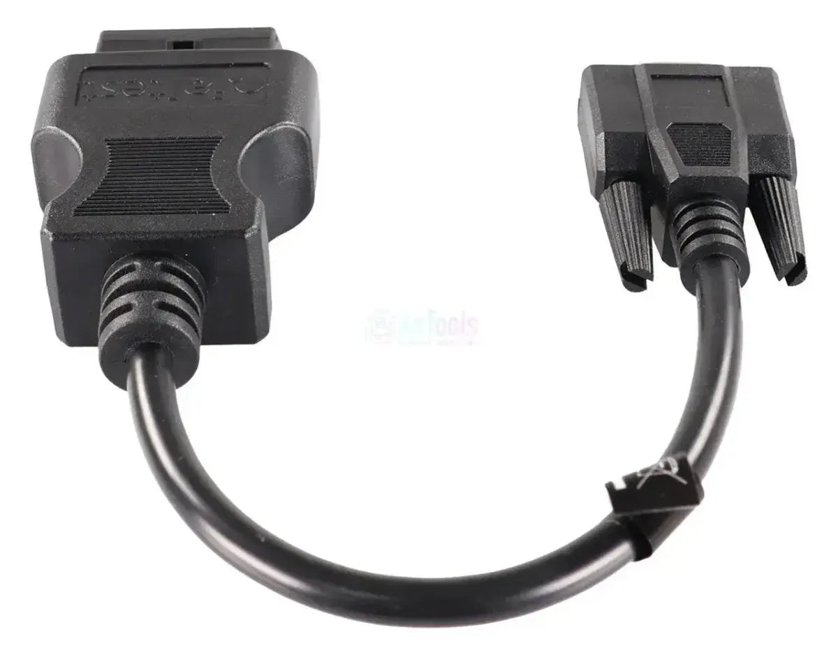 Jaltest (JDC311A) | Solaris 9-pinowy Sub-D – 16-pinowy OBD2 Kabel adapter | Autobus