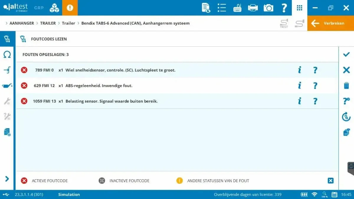 Jaltest Przyczepa Tester diagnostyczny