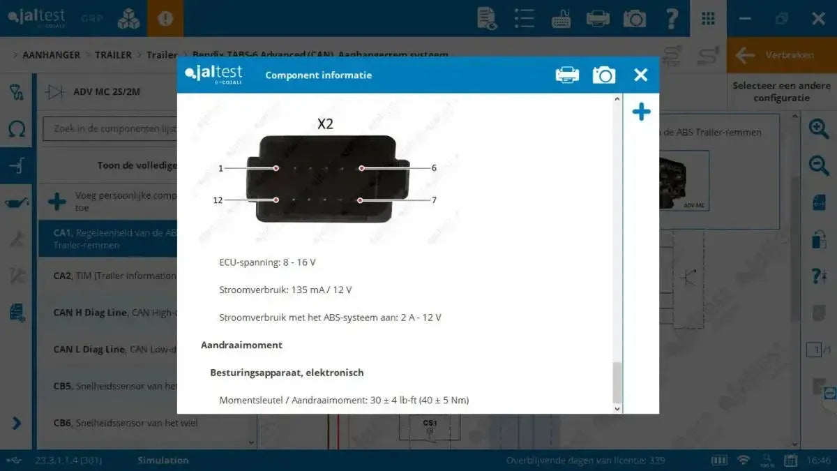 Jaltest Przyczepa Tester diagnostyczny
