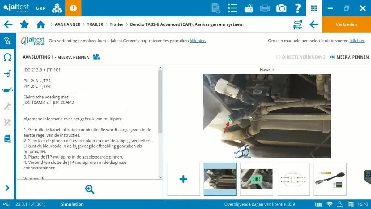 Jaltest Przyczepa Tester diagnostyczny