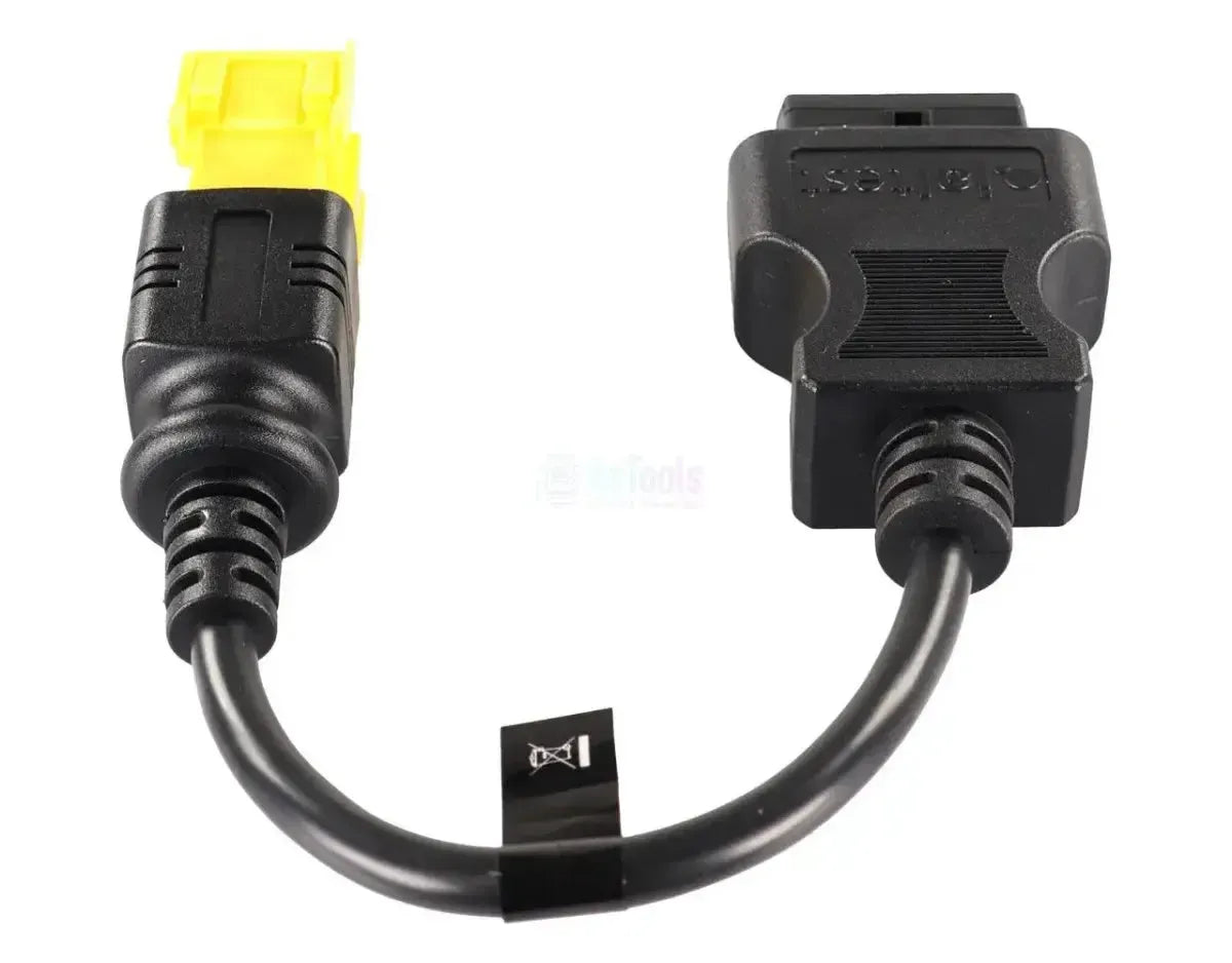 Jaltest (JDC309A) | ZF Ecolife MCP 9-pinowy OBD - 16-pinowy OBD2 Kabel adapter | Autobus