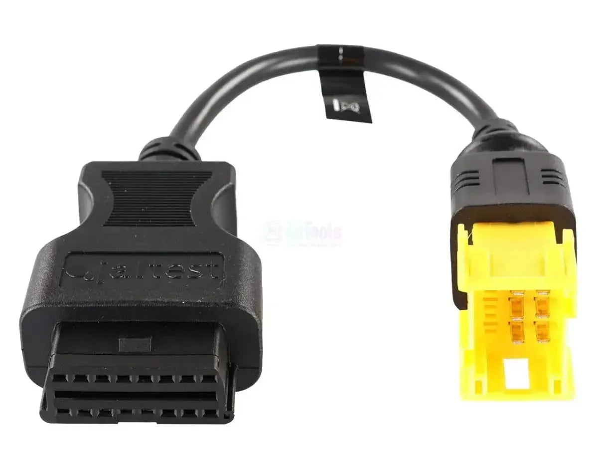 Jaltest (JDC309A) | ZF Ecolife MCP 9-pinowy OBD - 16-pinowy OBD2 Kabel adapter | Autobus