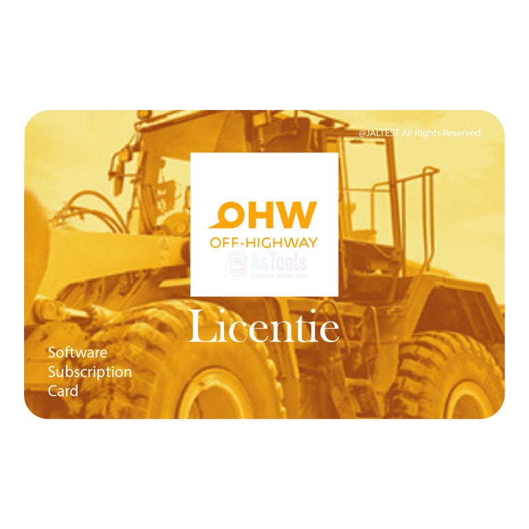 Jaltest (74001014) | OHW (Off-Highway) | Licencja oprogramowania