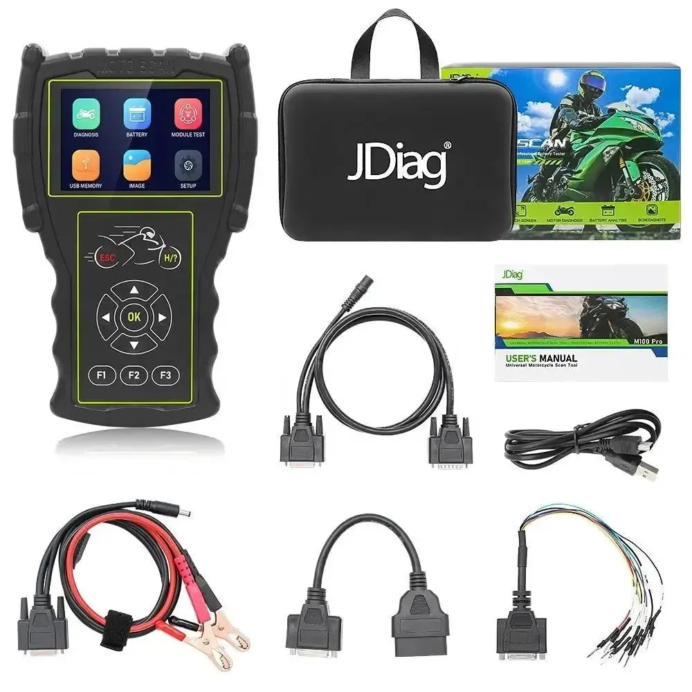 JDiag M100 Pro Motocykl Tester diagnostyczny