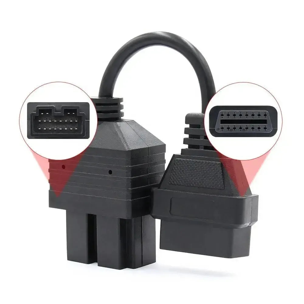 Kia 20-pinowy OBD1 – 16-pinowy OBD2 Kabel adapter | Samochód osobowy