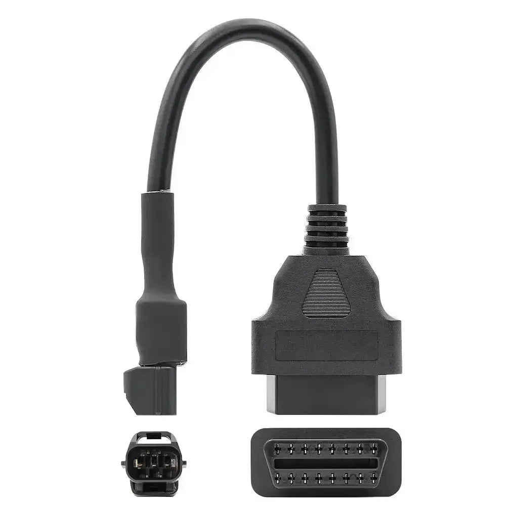 Kymco 3-pins OBD – 16-pins OBD2 Kabel adapter | Snorfiets
