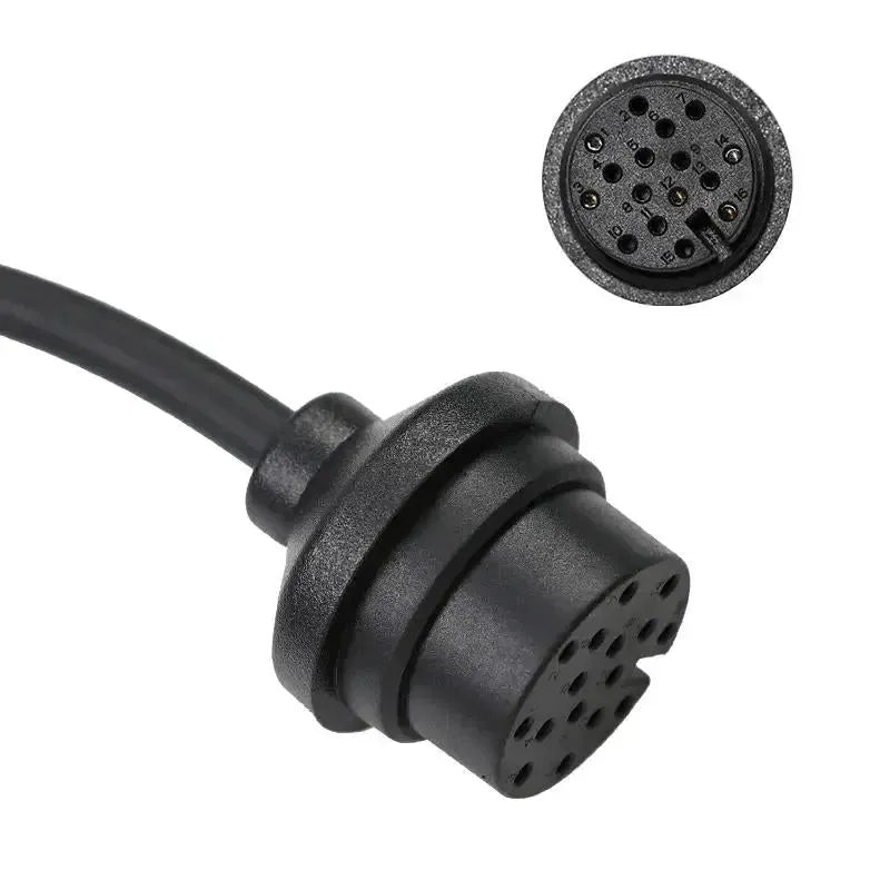 OBDSTAR (TCM-021) | ZF (6HP19/21/26/28/32) 16-pinowy TCM – 15-pinowy DB15 Kabel adapter | Samochód osobowy