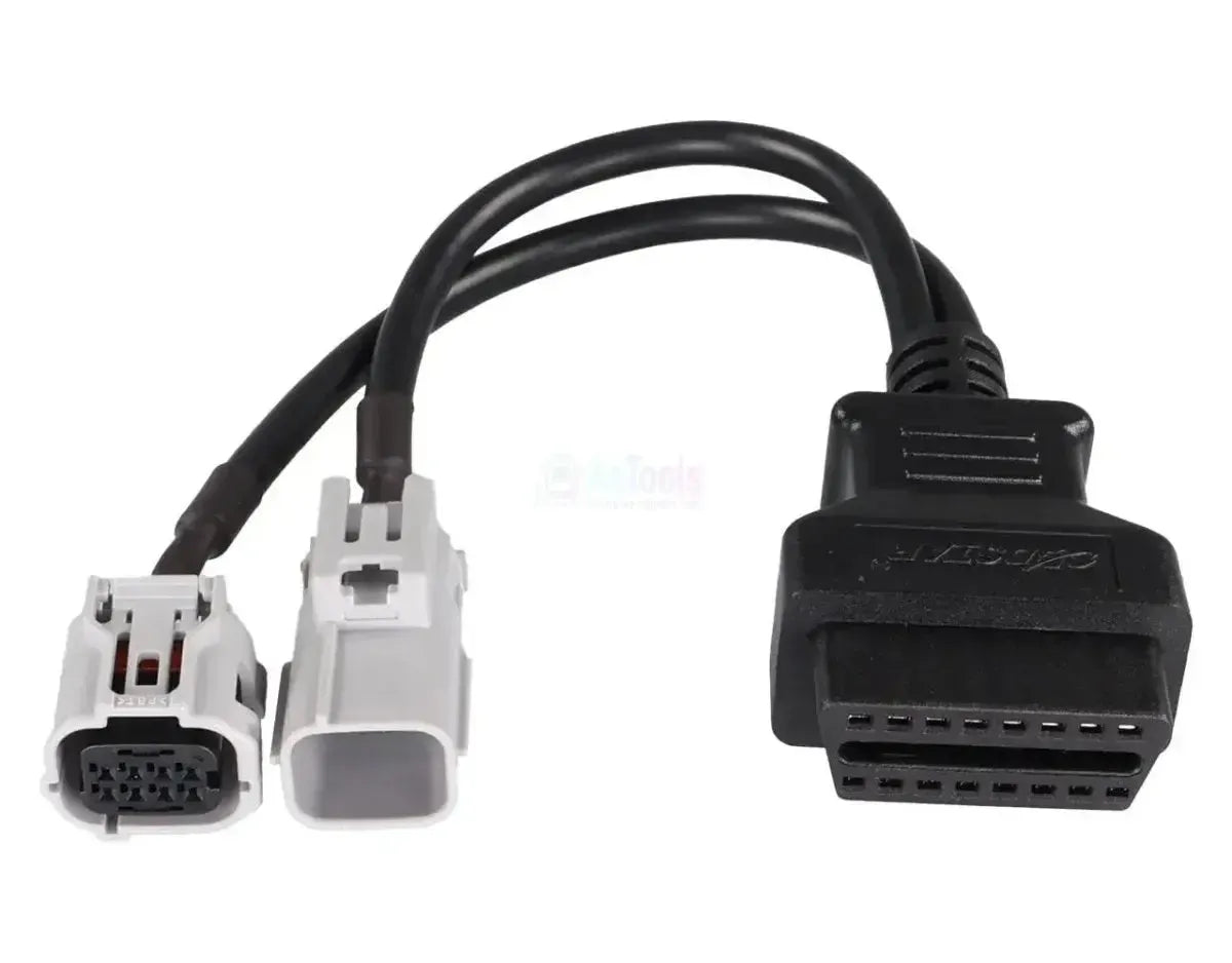 OBDSTAR (M048) | Aprilia 8+8-pinowy OBD – 16-pinowy OBD2 Kabel adapter | Motocykl