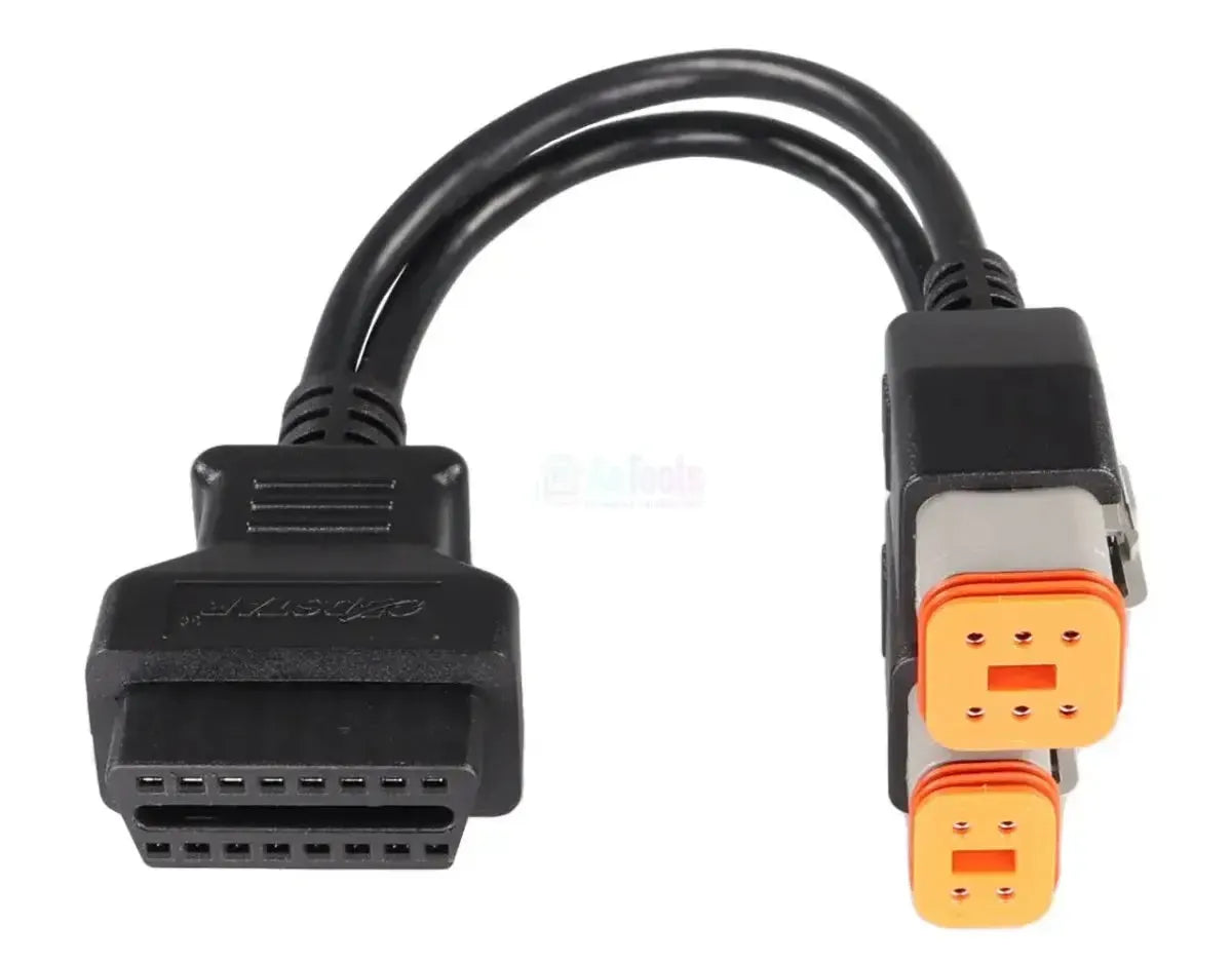 OBDSTAR (M034) | Harley Davidson 4+6-pinowy OBD – 16-pinowy OBD2 Kabel adapter | Motocykl