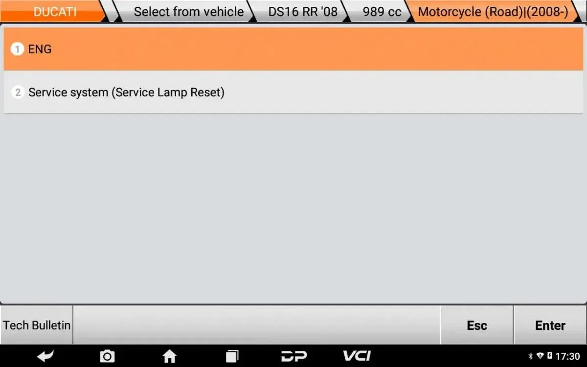 OBDSTAR IScan Ducati | Tester diagnostyczny | Motocykl