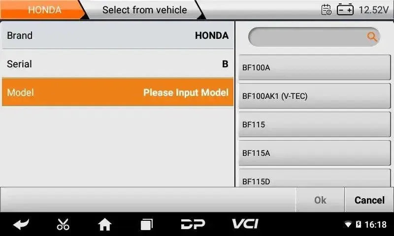 OBDSTAR IScan Honda (Marine) | Tester diagnostyczny | Łódź motorowa