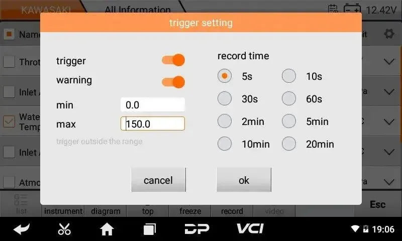 OBDSTAR IScan Kawasaki (Marine) | Tester diagnostyczny | Łódź motorowa