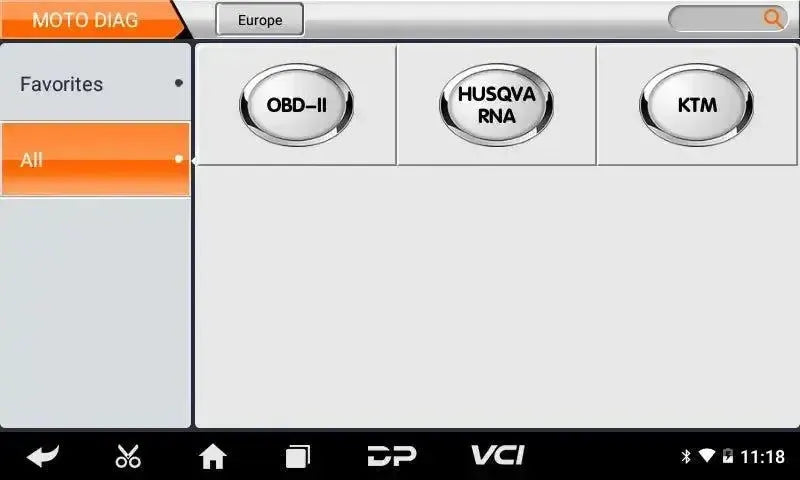 OBDSTAR IScan KTM/Husqvarna | Tester diagnostyczny | Motocykl