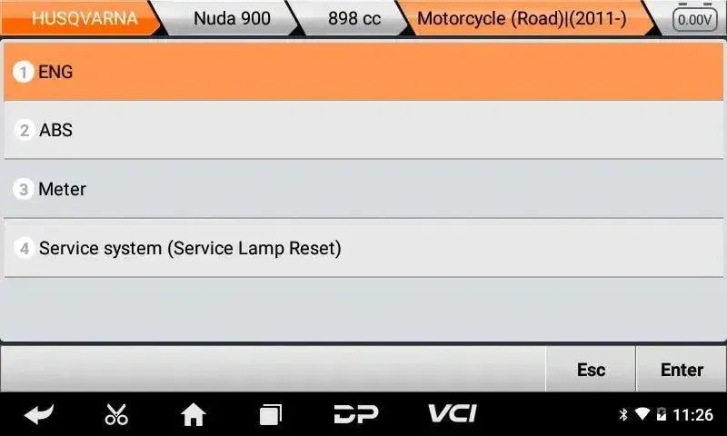 OBDSTAR IScan KTM/Husqvarna | Tester diagnostyczny | Motocykl