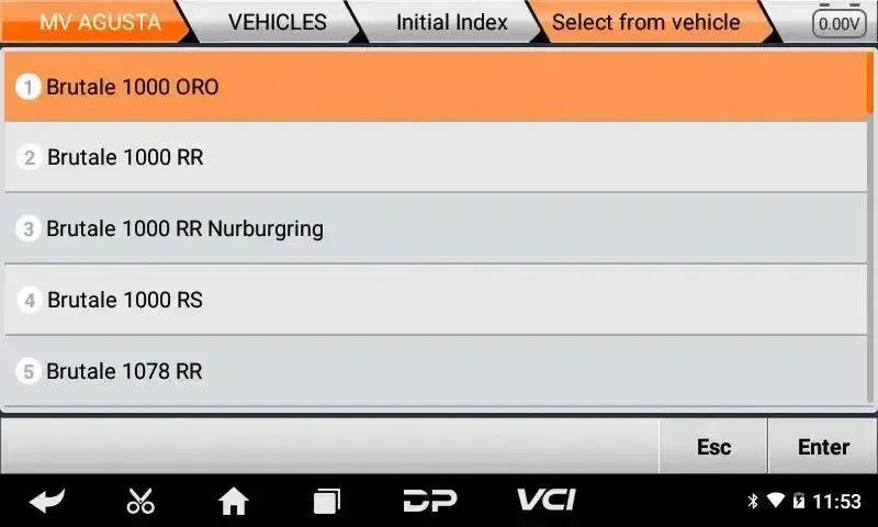 OBDSTAR IScan MV Agusta | Tester diagnostyczny | Motocykl
