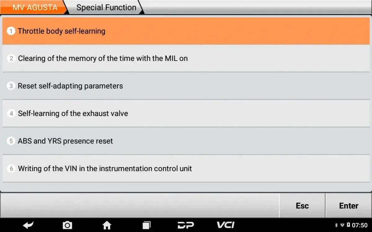 OBDSTAR IScan MV Agusta | Tester diagnostyczny | Motocykl