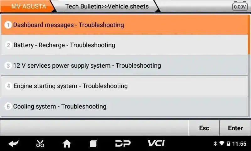 OBDSTAR IScan MV Agusta | Tester diagnostyczny | Motocykl