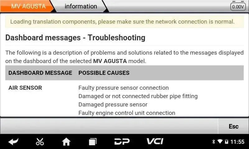 OBDSTAR IScan MV Agusta | Tester diagnostyczny | Motocykl