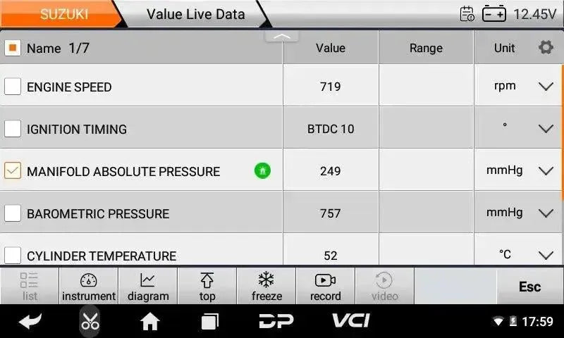 OBDSTAR IScan Suzuki (Marine) | Tester diagnostyczny | Łódź motorowa