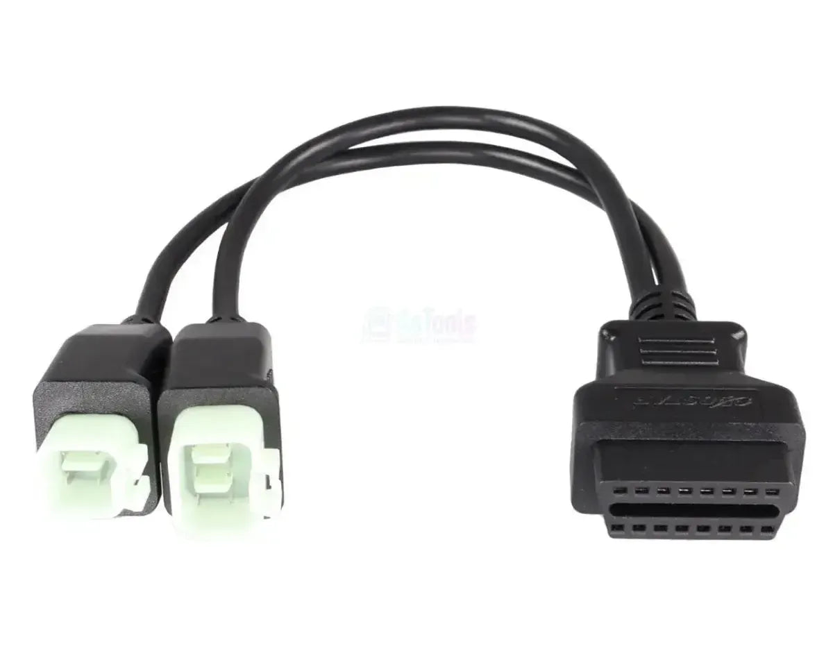 OBDSTAR (M005) | Kawasaki 4+6-pinowy OBD – 16-pinowy OBD2 Kabel adapter | Motocykl