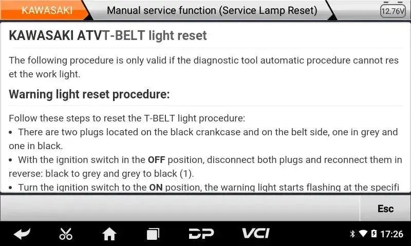 OBDSTAR MS50 Basic | Tester diagnostyczny | Snorfiets/Motocykl